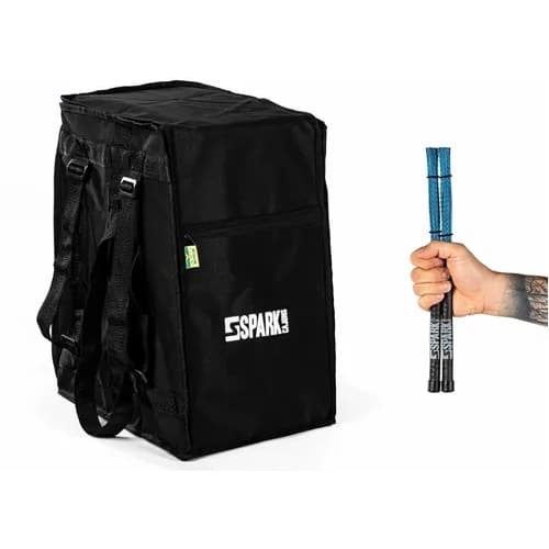 Bag Cajon com Vassourinha (Par) Spark Instrumentos Musicais Percussão