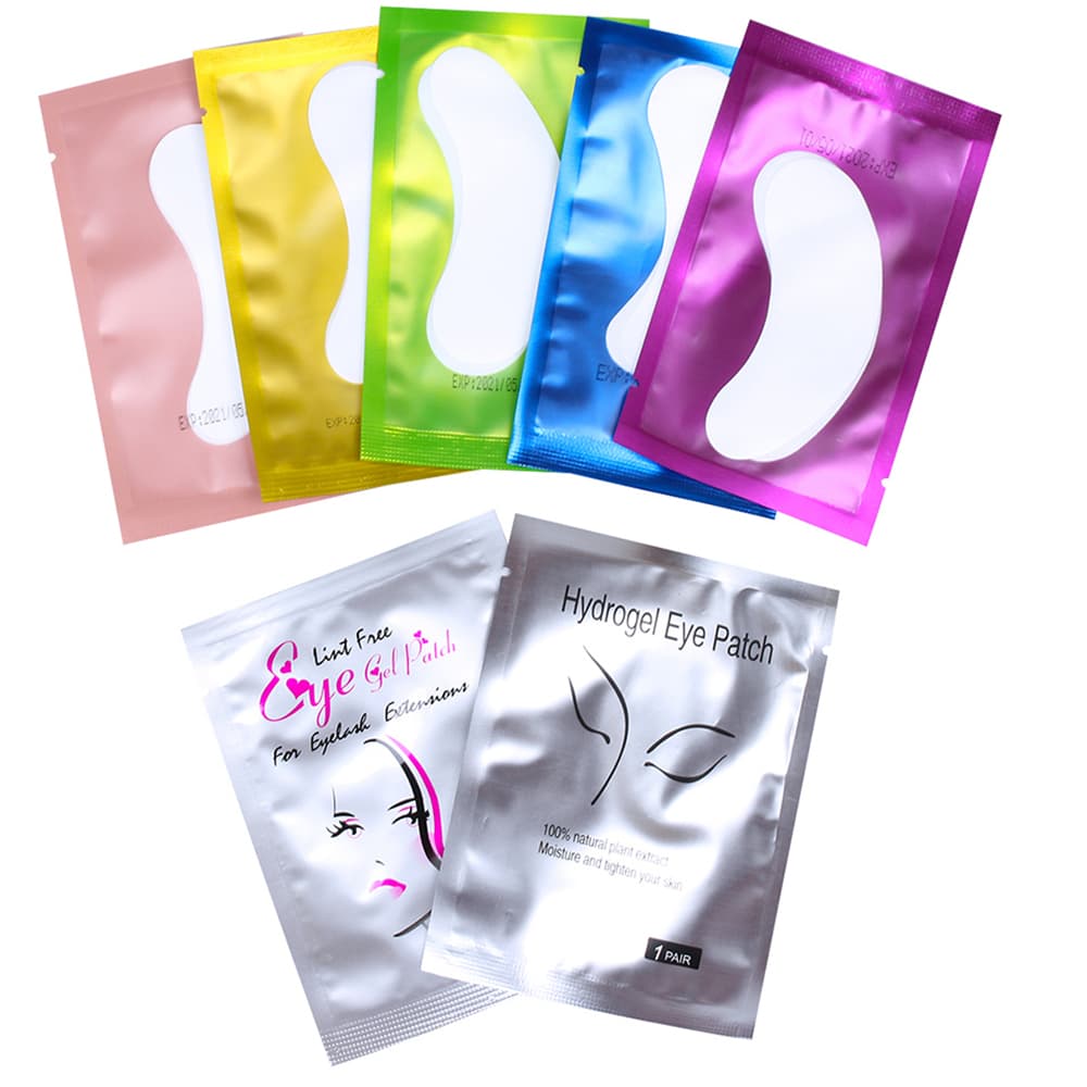 GEMERRY 50/100 Pares/Embalagem De Adesivos Hidratantes Para Cílios Wraps Eye Care Pad Sem Sensibilidade De Maquiagem Sob