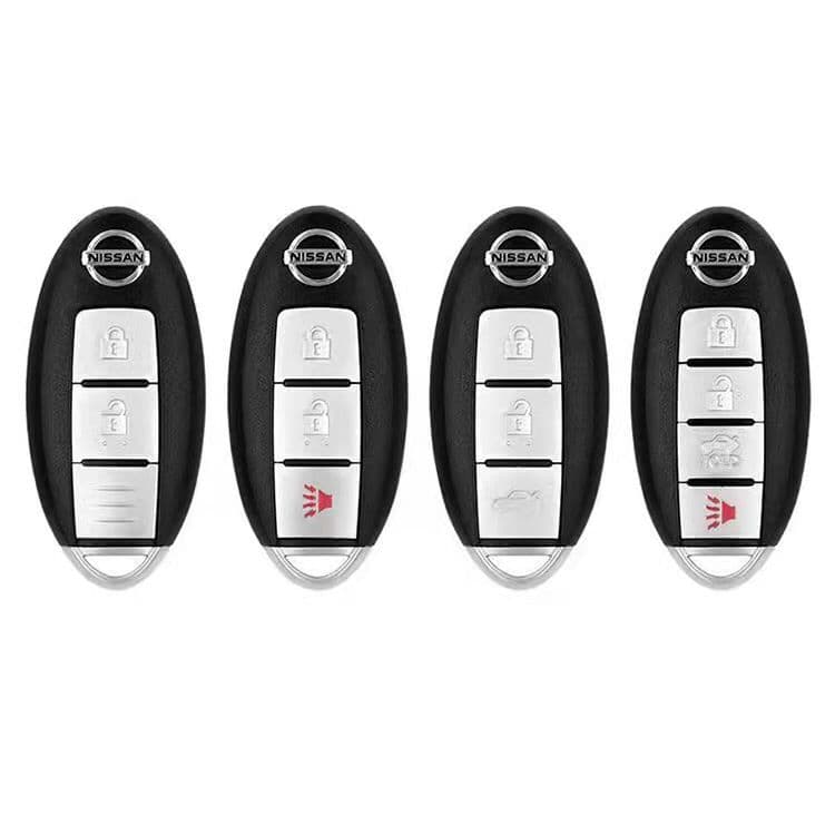 Delicado Invólucro De Chave Inteligente Com Botão nissan 2/3/4 Para Atualizar GTR Infinito Rogue Teana Sentra Versa etc