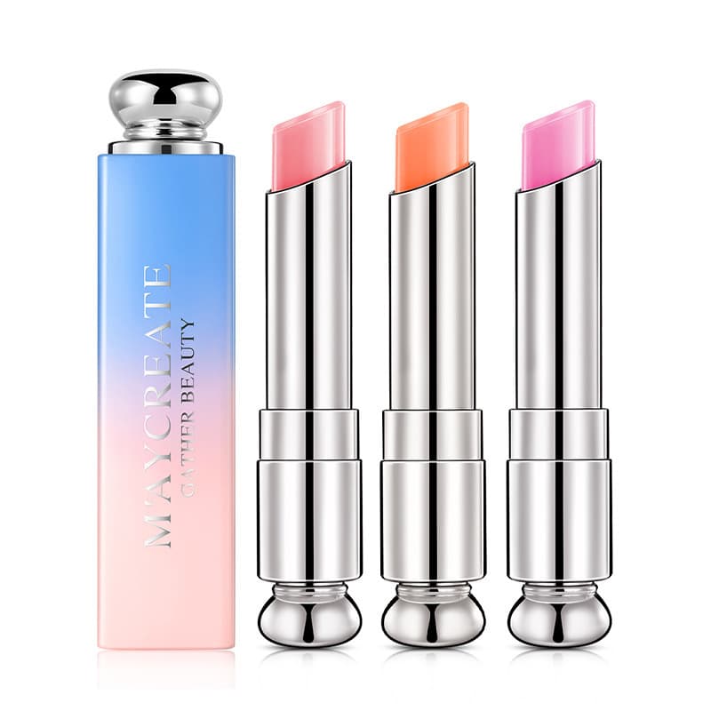 Gradiente Batom/Bálsamo Labial Hidratante Que Muda De Cor Impermeável De Longa Duração