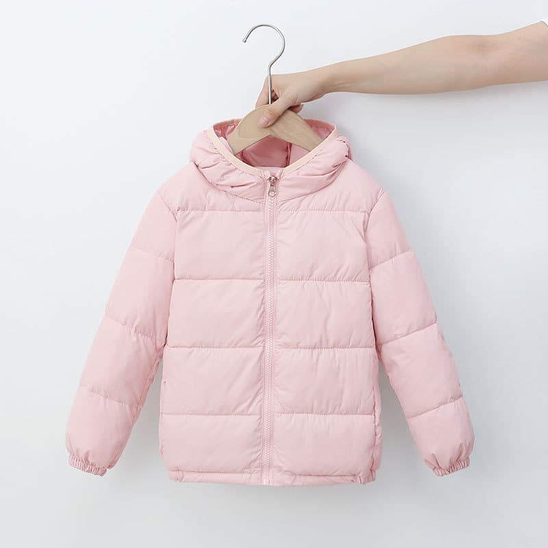 30 % OFF Crianças De 4-12 Anos De Idade Casaco De Algodão Para Meninos Meninas Roupas Acolchoadas Casacos Com Capuz
