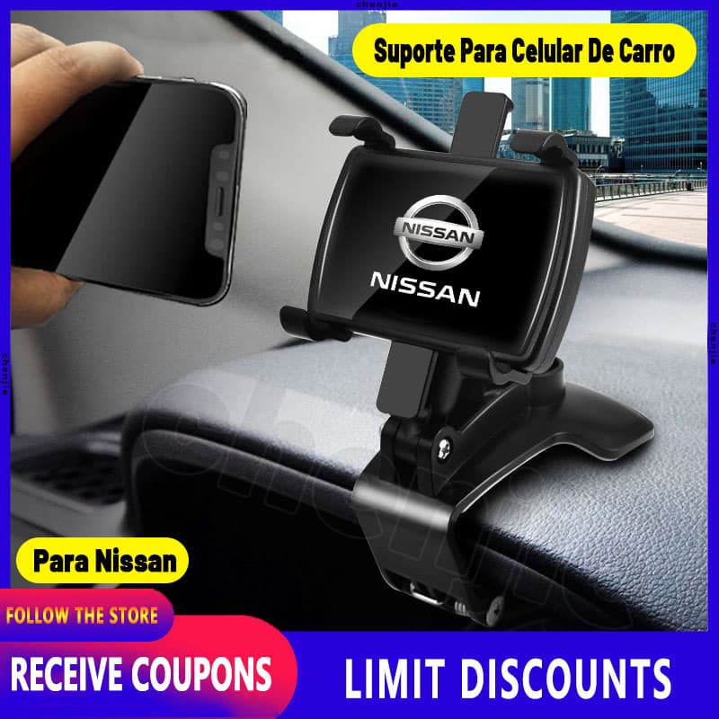 [Promo] Suporte Para Celular De Carro Multifuncional Suporte De Celular Para Carro Moda Suporte De Telefone Para Nissan