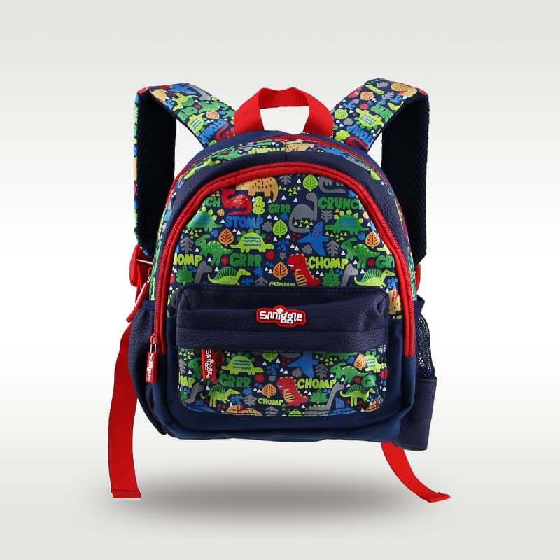 Novas Crianças Mochila Do Bebê Jardim De Infância Pequena Classe Dos Desenhos Animados Dinossauro Bonito Saco
