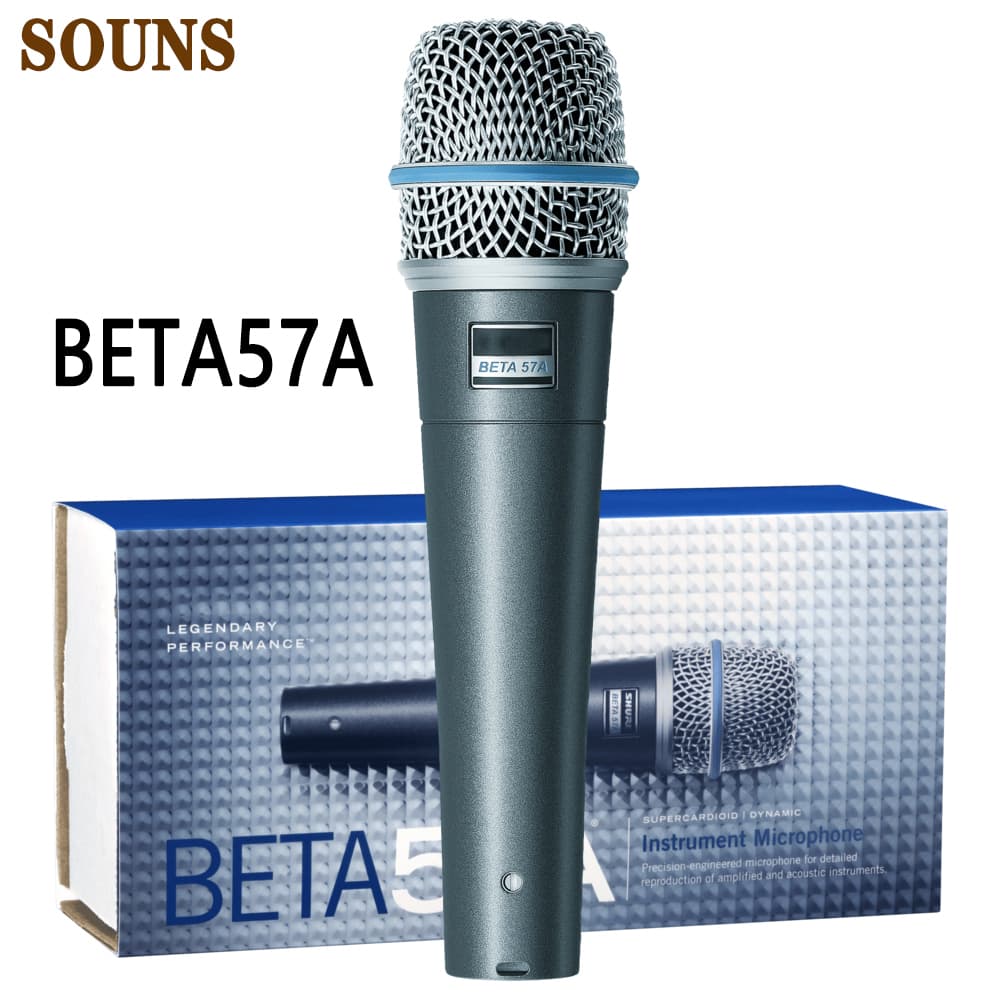 BETA57A Instrumento Microfone Dinâmico snare tom Tambor
