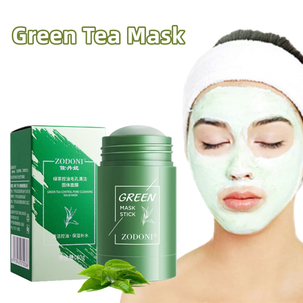 Máscara De Chá Verde Limpeza Facial GreenTea Stick Hidratação Profunda Poros Encolhíveis Acne De Cabeça Preta Película Coreana Cuidados Com A Pele