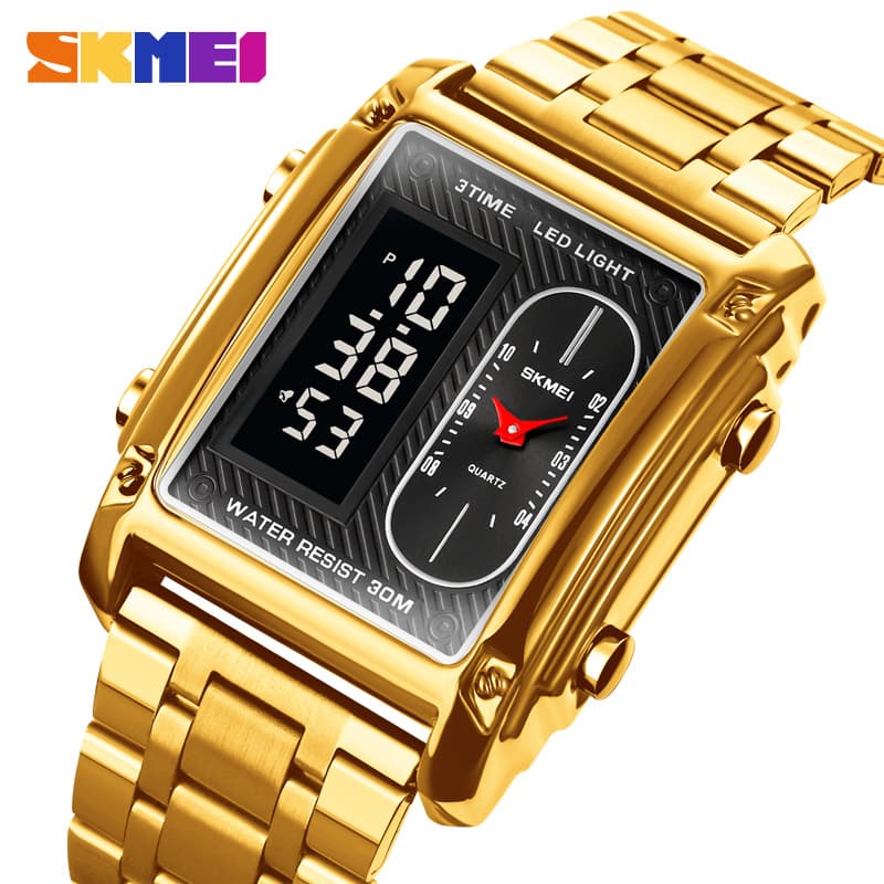 SKMEI 1868 Relogio Masculio Pointer Relógio De Pulso Eletrônico Calendário Da Semana Do Masculino