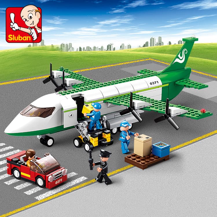 450 pçs Lego blocos de construção série espaço ônibus aéreo frete avião crianças educacional montagem brinquedo presente