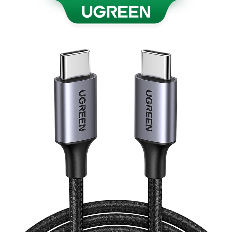 Cabo De Carregamento Ugreen 60W USB C Para Tipo Samsung S23/S22 Huawei Carga Rápida 4.0 PD 60W Macbook Pro iPad 2020