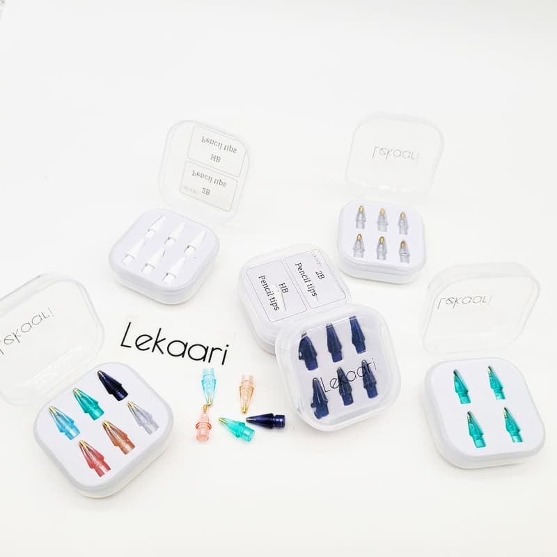 Dicas De Substituição Coloridas Para Apple Pencil Pro 3 2 1 USB-C Pontas Sobressalentes 2B HB Ponta De Caneta Resistente