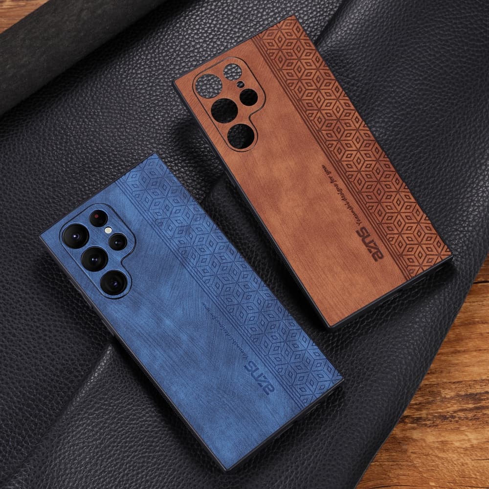 Capa De Telefone De Couro PU Fosco Para Samsung Galaxy S26 S25 Edge S24 S23 FE S21 S22 Ultra S26 Plus