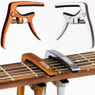 AROMA Guitarra Capo Para Guitarras Acústicas E Elétricas Tensão De Gatilho Ajustável Extrator De Pinos De Tom Perfeito Material De Liga De Zinco Duro