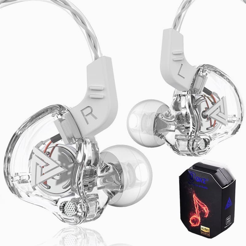 Original Qkz AK6 AK6-X Promoção Fone De Ouvido Intra-Auricular Com Microfone Baixo