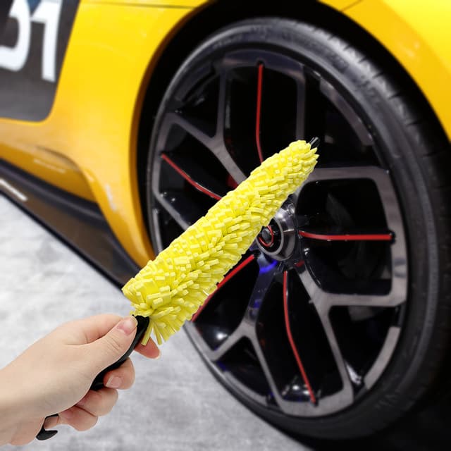 1Pc Escova De Limpeza De Pneus Para Carros Ferramentas De Lavagem