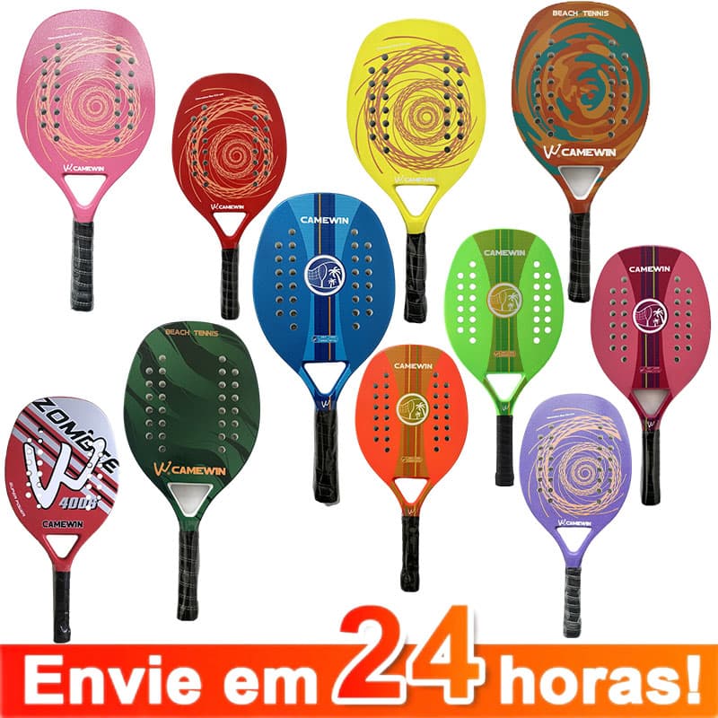 CAMEWIN Raquete Original De Tênis De Praia Big Sells Em Fibra De Carbono E Vidro EVA Profissional