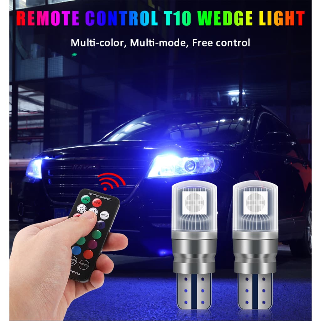 12v-24v T10 Memory Lâmpada LED Traseira Lateral 3030SMD 2LED Não polar Marcadora Canbus Auto Styling Wedge Parking Light
