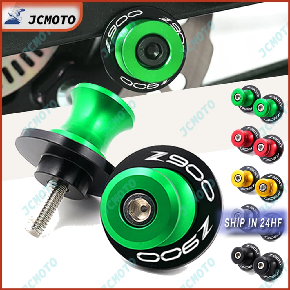Para Kawasaki Z900 Z1000SX Z650 Z800 Z1000 Z1000R 2015-2023 Suporte Deslizante CNC Motocicletas Parafusos De 8mm Bobinas De Braço Oscilante