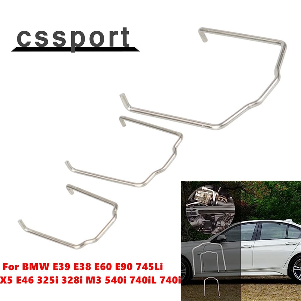 154 23 Retenção Spring Horse Shoe Radiator Mangueira Clip Braçadeira para BMW E39 E38 E60 E90 745Li X5 E46 325i 328i M3