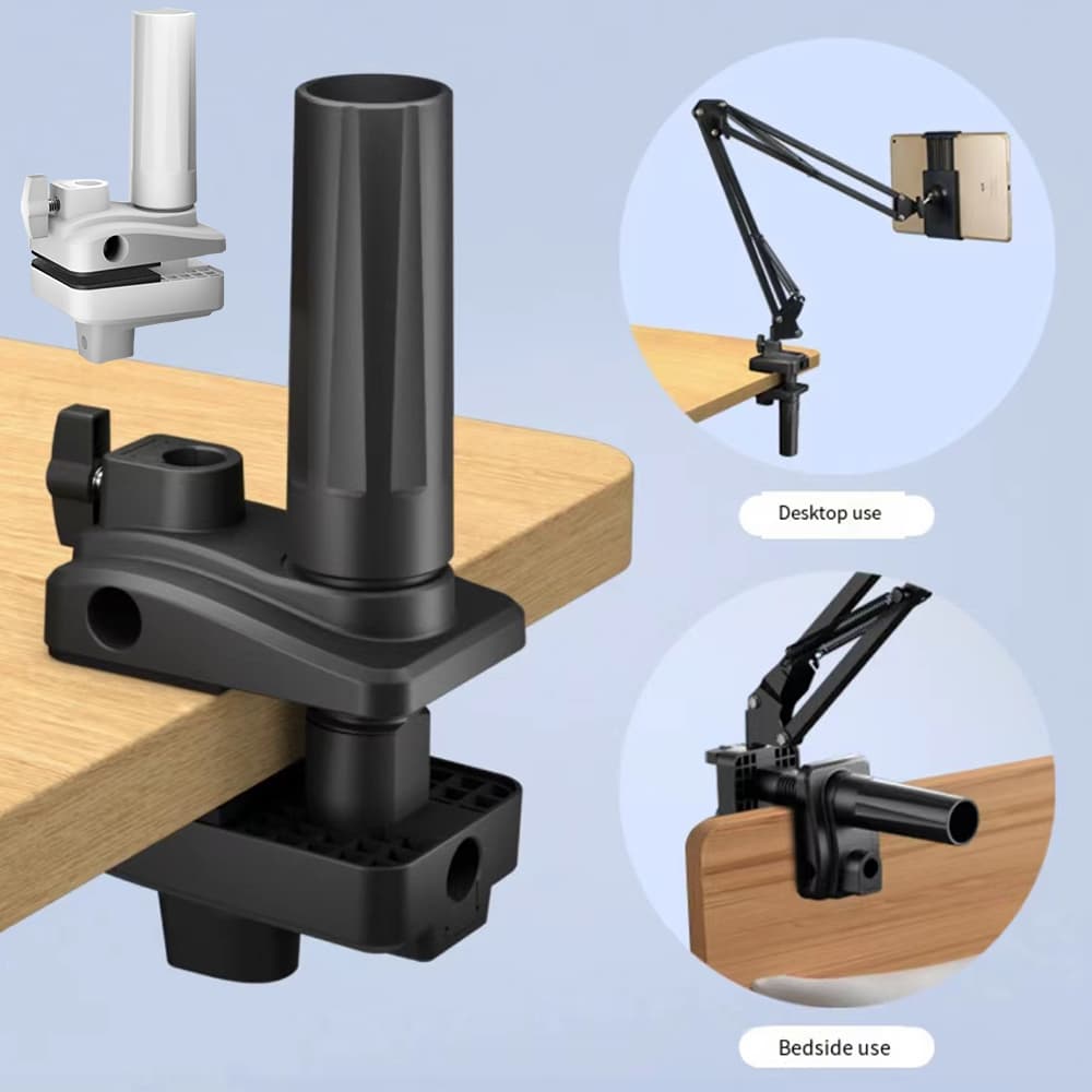 Suporte De Grampo universal Cantilever Ajustável Para Microfone base De Encaixe clip Espesso Telefone Ao Vivo Fixo Computador De Mesa multi-Funcional