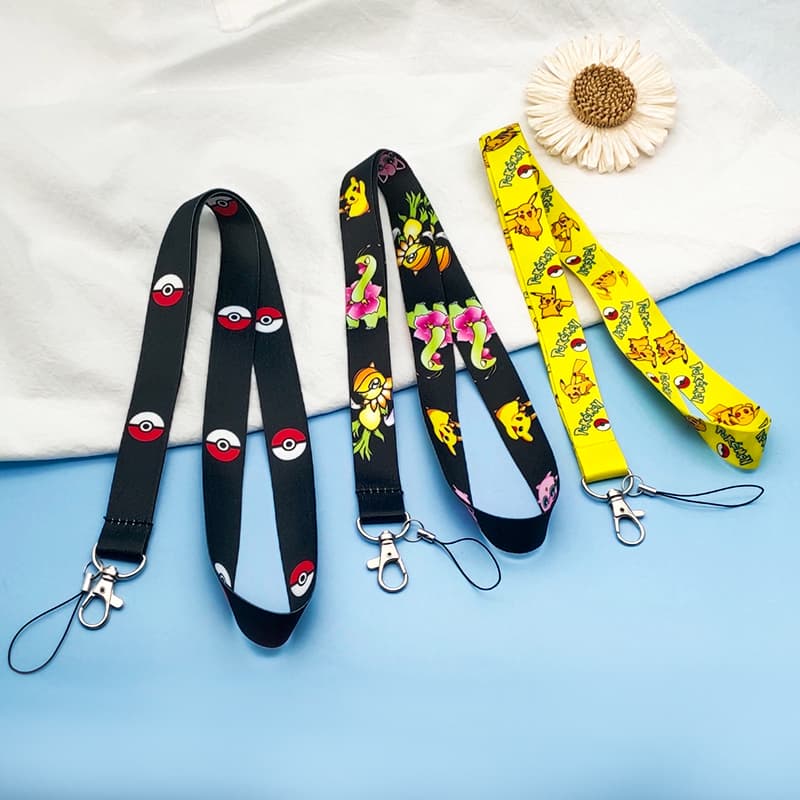 Cordão De Pescoço De Desenho Animado Com Alça De Chave Para Celular E Acessórios De Estilingue De Chaveiro