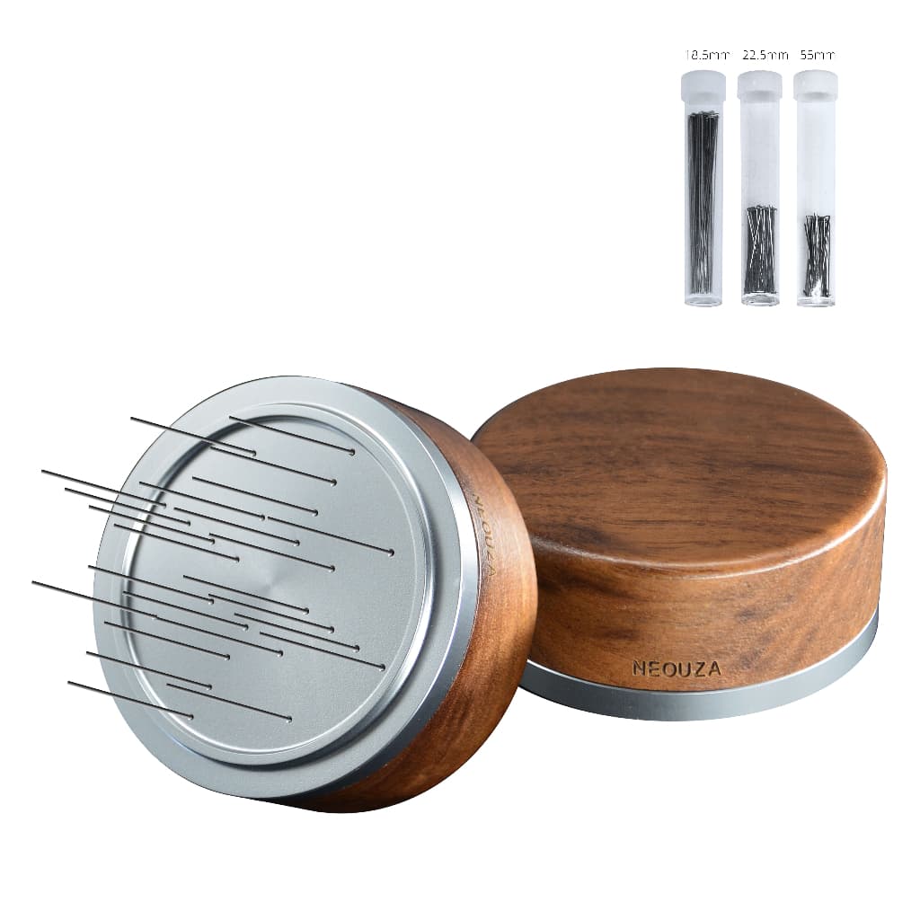 NEOUZA 51mm 53mm WDT Ferramenta De Fiação De Café Expresso Stirrer , 24 Agulhas Distribuição Portafilters