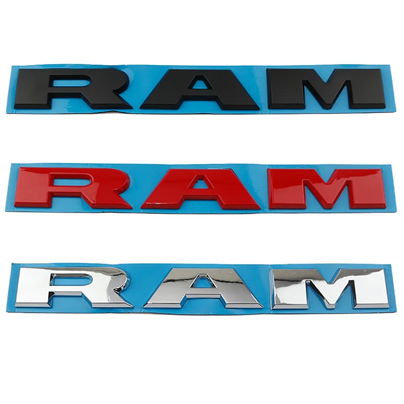 fender 【 Dodge 】 ABS Logotipo Do Emblema Lateral RAM 1500 , 2500 , 3500 Modificação Adesivo Pára-Lamas Para