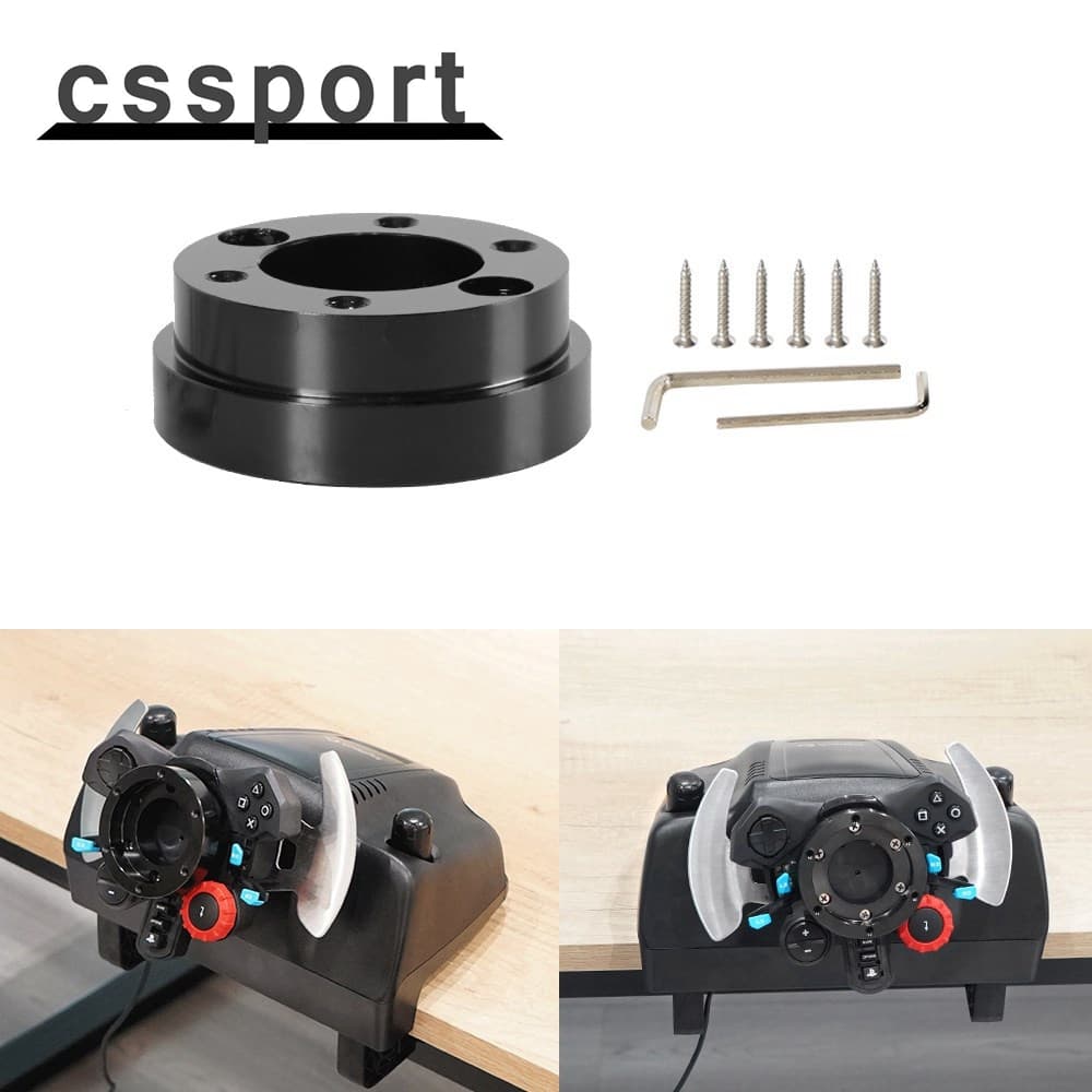 Universal 13/14inch jogo Placa Adaptador de Volante 70mm Racing PCD jogo Modificação Para Logitech G29 G920 G923