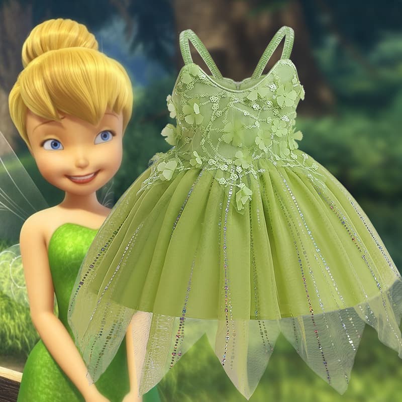 Novo Vestido Princesa verão Natal Halloween Fantasia Presente de Aniversário 1-6 Anos Roupa de Criança