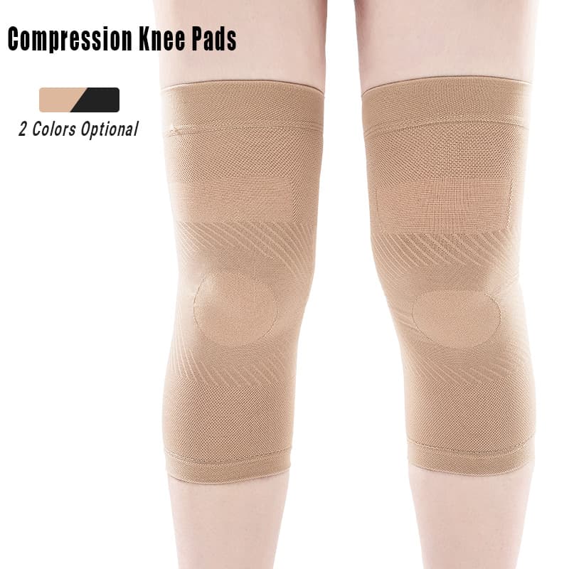 2pcs Compressão Médica Joelheira Elástica Unisex Sports Volleyball Basquetebol Corrida Ginástica De Ciclismo Treino De Apoio Do Joelho Alívio Da Dor Proteção