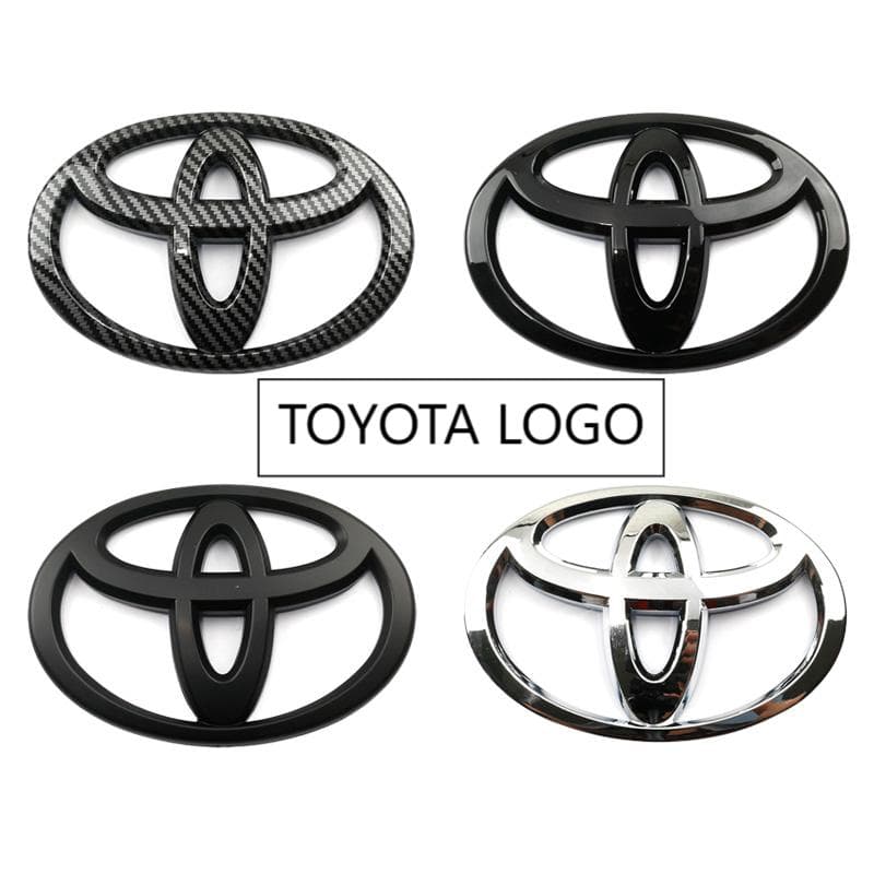 Logotipo Toyota Substituído 1 Pcs Grelha Dianteira Traseira LOGO (10cm 11cm 12cm 13cm 14cm 15 cm 16cm)