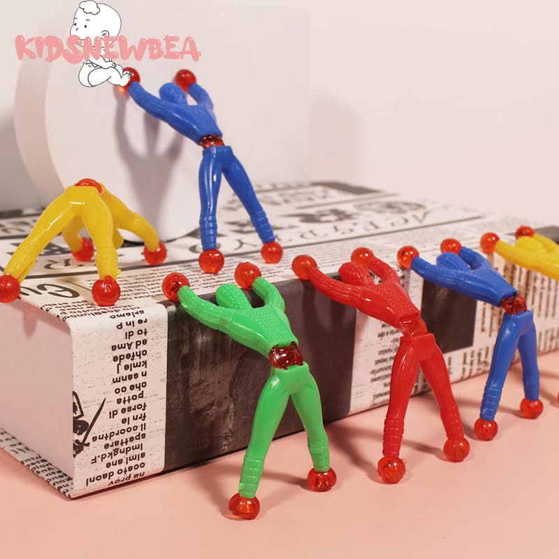 KidsNewbea 10pc Presente De Brinquedos Para Crianças/Homem-Aranha/Guincho A Boneco Geleca/Pumpkin Sticky Hand/Bat Sticky