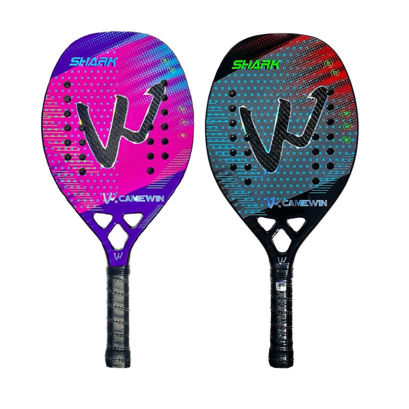 Shark Camewin 2023 Tênis De Praia 3K Rosto Feminino Raquete Profissional Masculina