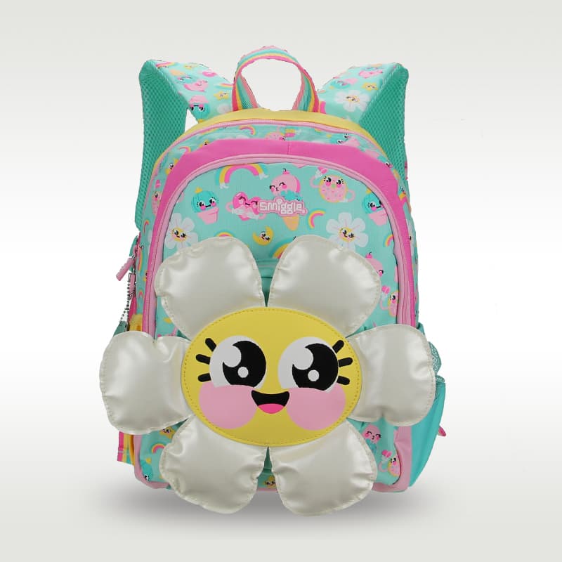 Sschoolbag Infantil Meninas Girassol Bonito Mochila De Ombro Kawaii Sacos Populares 14 Polegada