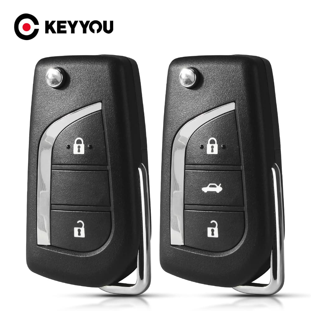 Capa Para Chave De Carro Remoto Toyota Vios Levin Camry Reiz Highlander Corolla