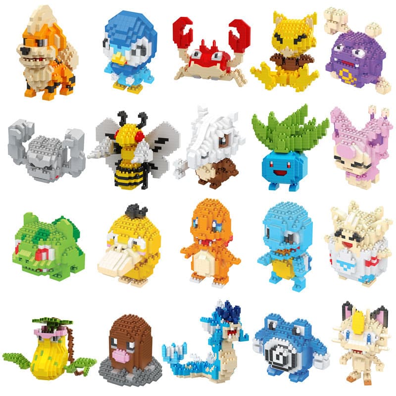 [READY STOCK] Presente De Brinquedo De Bolso De Bloco De Construção Pocket Elf