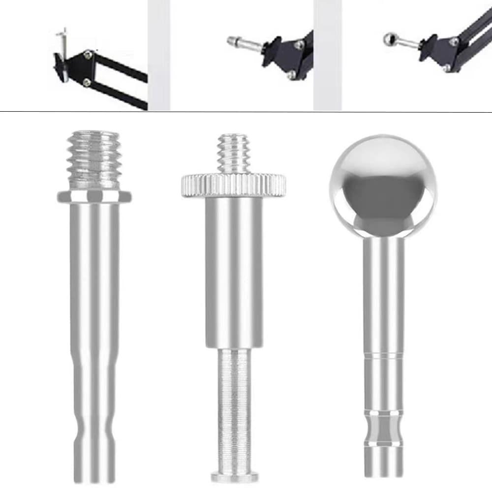 Suportes Para Microfone Cantilever Acessórios Cabeça Adaptadora 3/8 Parafuso 1/4 Telefone Celular Juntas Esféricas De Substituição