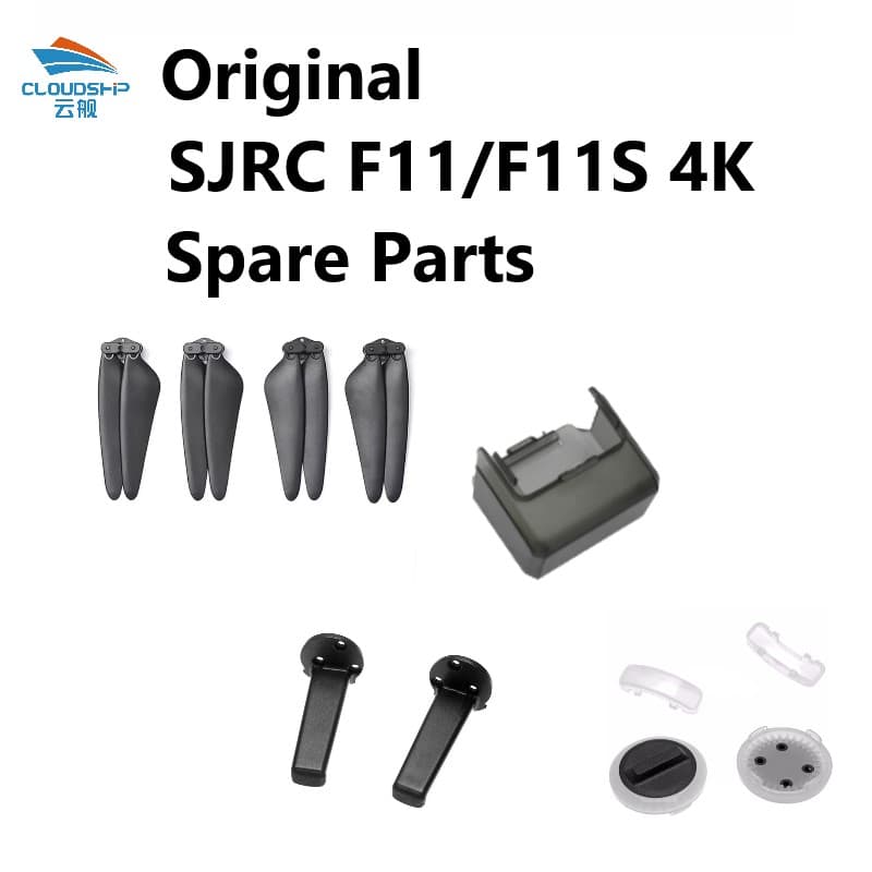 SJRC F11/F11S 4K Pro Drone Sobressalente Gimbal Camera Cover Lampshade Dianteiro Traseiro Peças De Reposição Pá GPS Hélices Acessórios