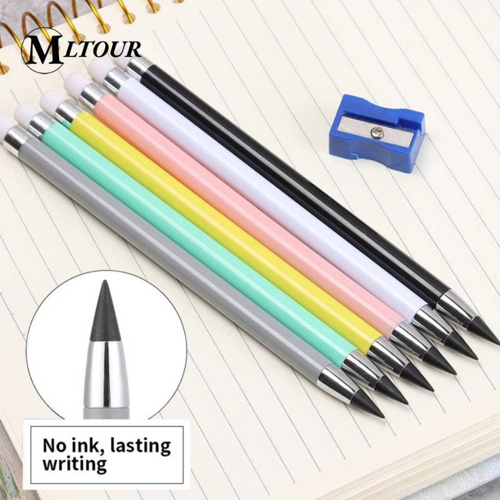 0,5 mm Lápis infinito com borracha equivalente a 100 lápis normais Lapis Infinito Não Precisa Apontar