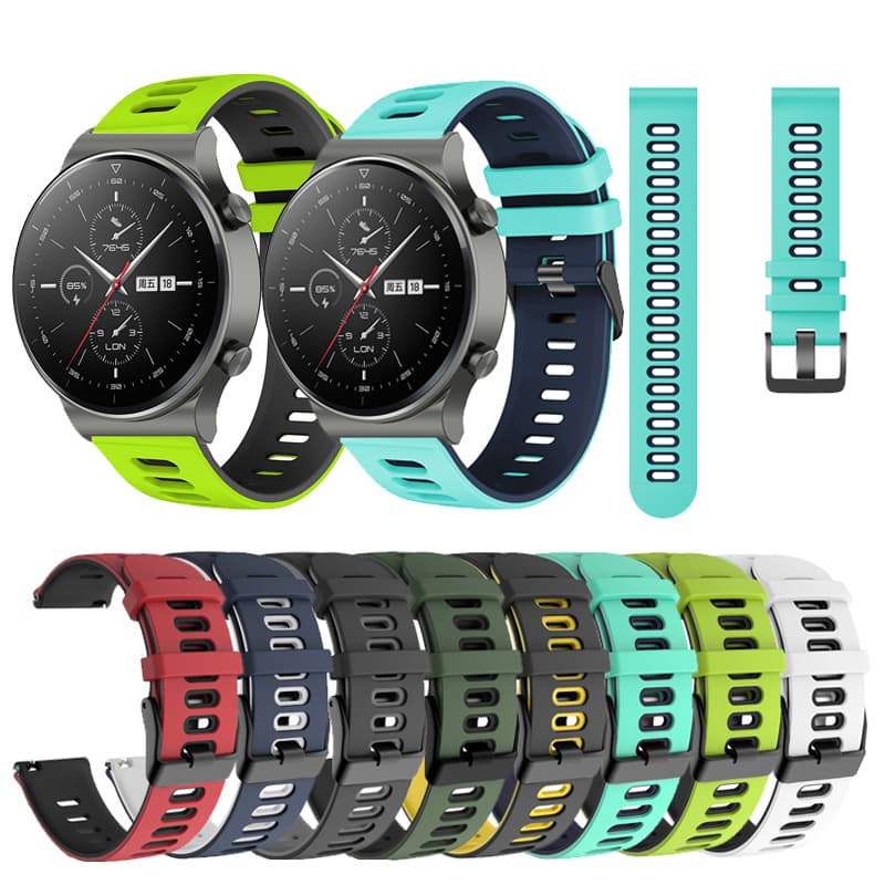 Para Huawei Relógio GT 7 6 5 4 3 2 GT2Pro GT2E GT3Pro GT6Pro GT7Pro Pulseira De Silicone Smartwatch Inteligente 20mm 22m