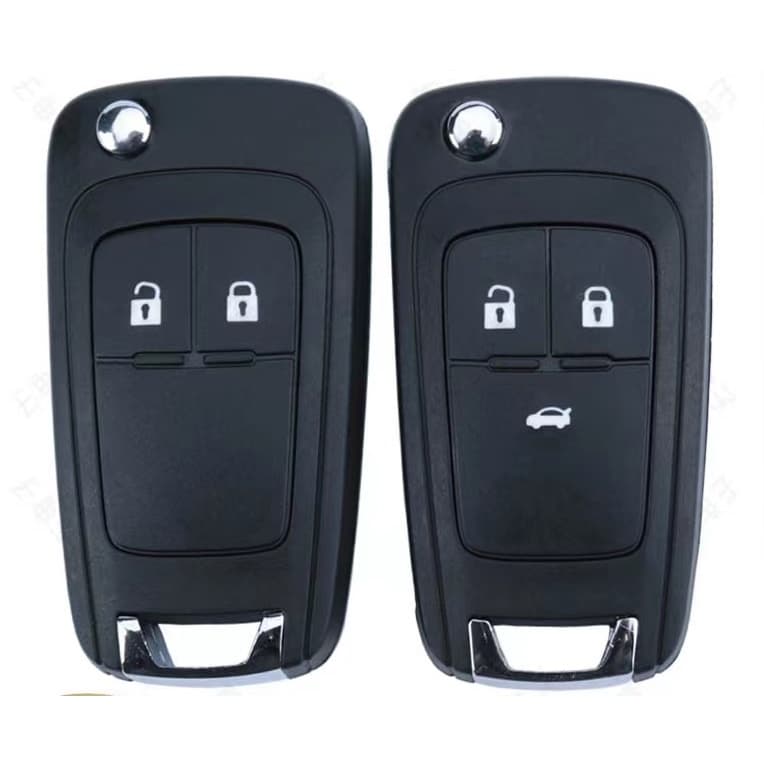 Atualizando Chevrolet 2/3 Botões flip Remoto key Case Para Substituir Sail 3/Kovac/Excelle (15-20) Capa De Chave Dobráve