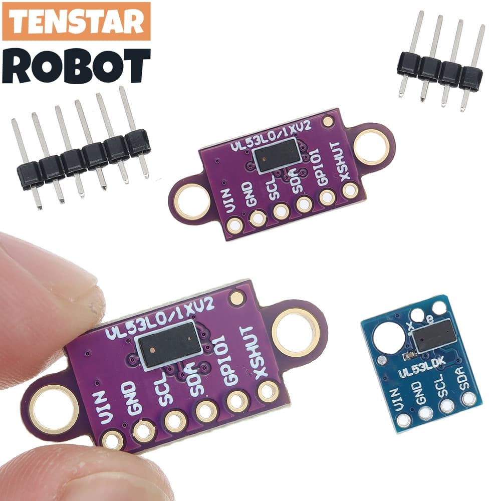 VL53L0X Módulo De Distância A Laser De Tempo De Luz (ToF) 940nm GY-530 VL53L0XV2 I2C IIC