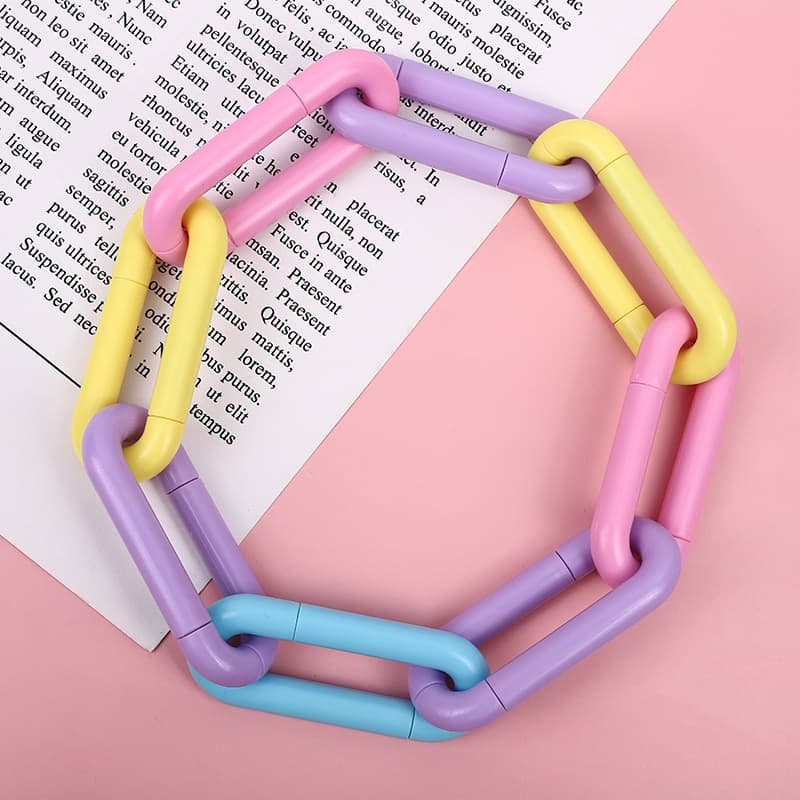 Nova Caneta Esferográfica De Gel Em Ferro Colorido Com Estampa De Desenho Animado Clipe de papel Caneta