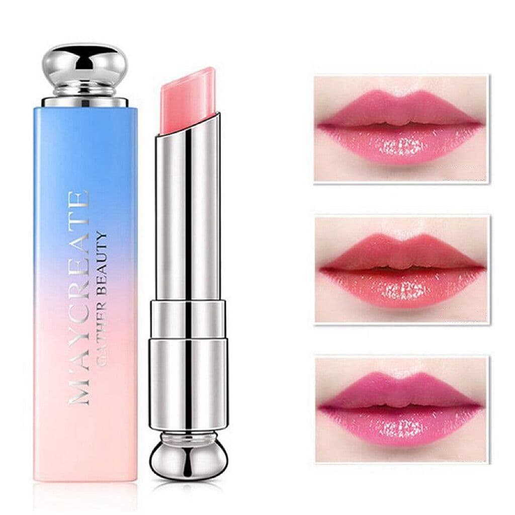 Lip Balm Natural Mel De Aloe Vera Muda De Cor Com Temperatura De Longa Duração