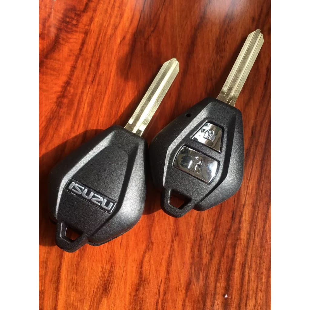 Capa De Chave Remota ISUZU Perfeita De 2 Botões Para Atualizar D MAX MU-X/DMAX Etc .