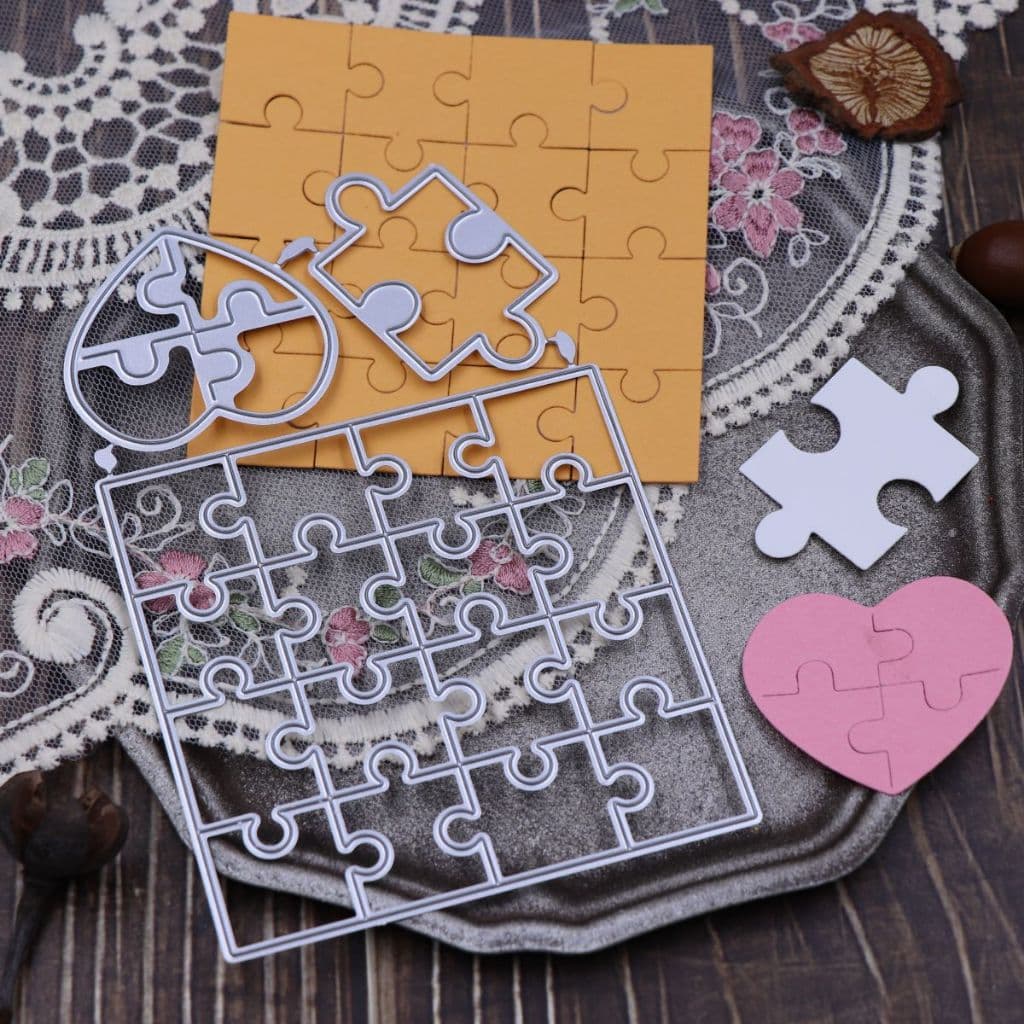 Cortador De Recortes De Metal Para Bricolagem , Stencil Artesanato De Cartões
