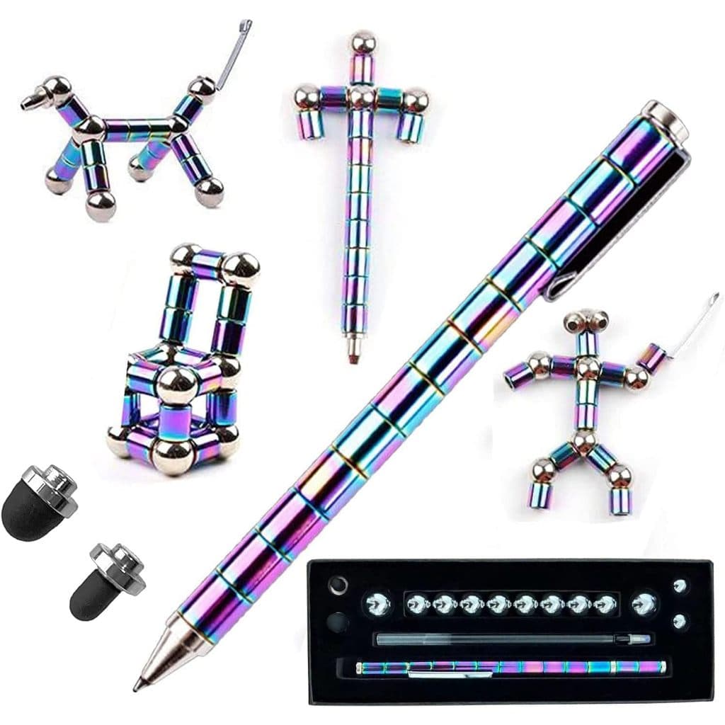 Caneta Fidget , De Brinquedo Magnética De Descompressão Toy Aliviar A Pressão Novo Presente Para Crianças Ou Amigos !
