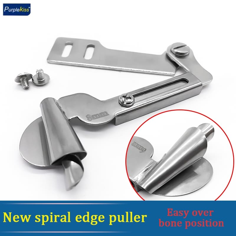 【Promoção】Aparelho Fazer Dobrar Barra/Bainha Maquina Reta Novo Guia de borda ondulada Industrial✌