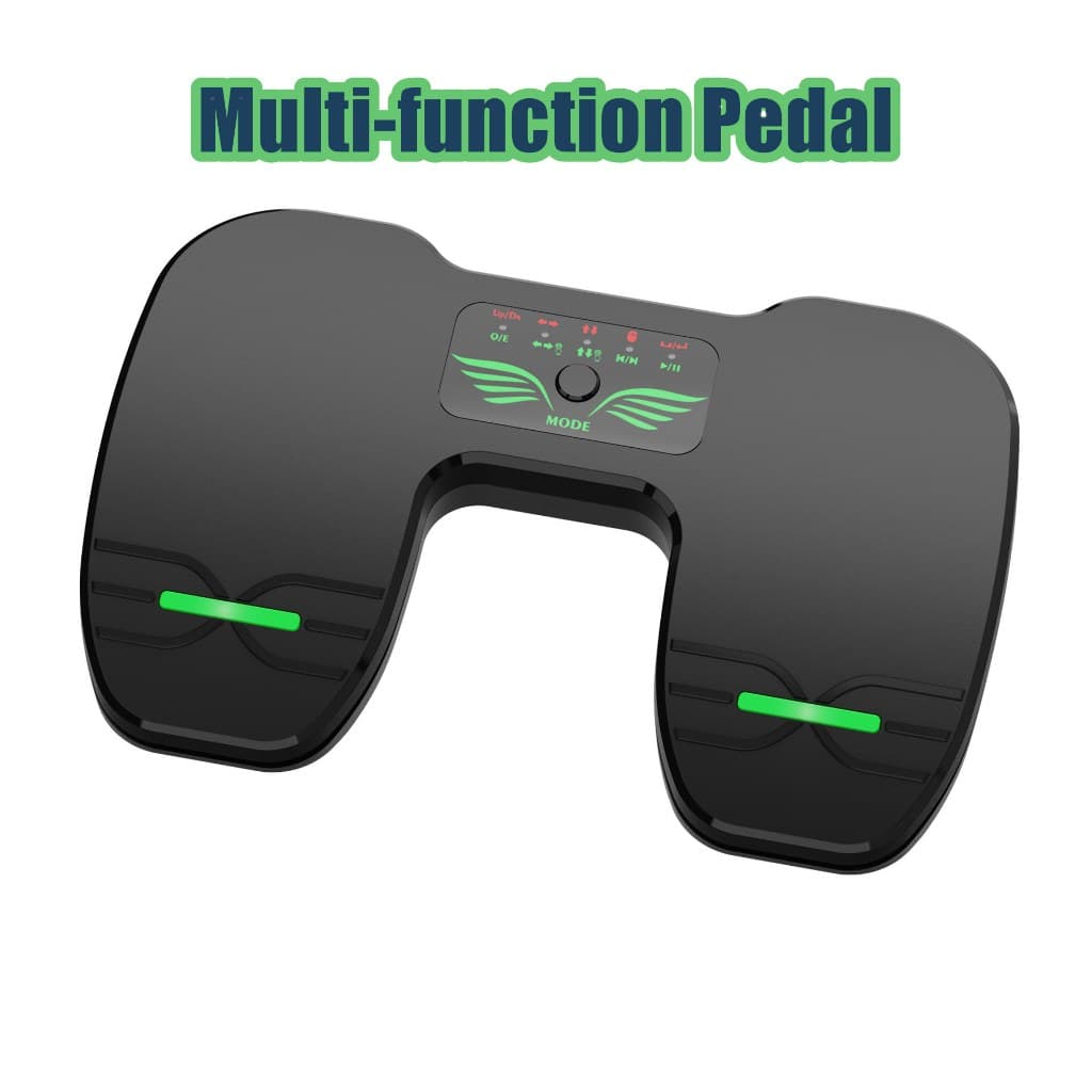 Pedal Multifuncional Bluetooth/USB Para Virador De Página Sem Fio , Silencioso Recarregável Tablet , Controle De Telefon