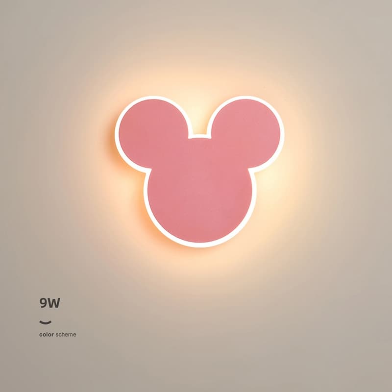 Nordic LED Lâmpada De Parede Criatividade Moderna Crianças Quarto Luz Iluminação Interior Decoração Casa Para Cabeceira