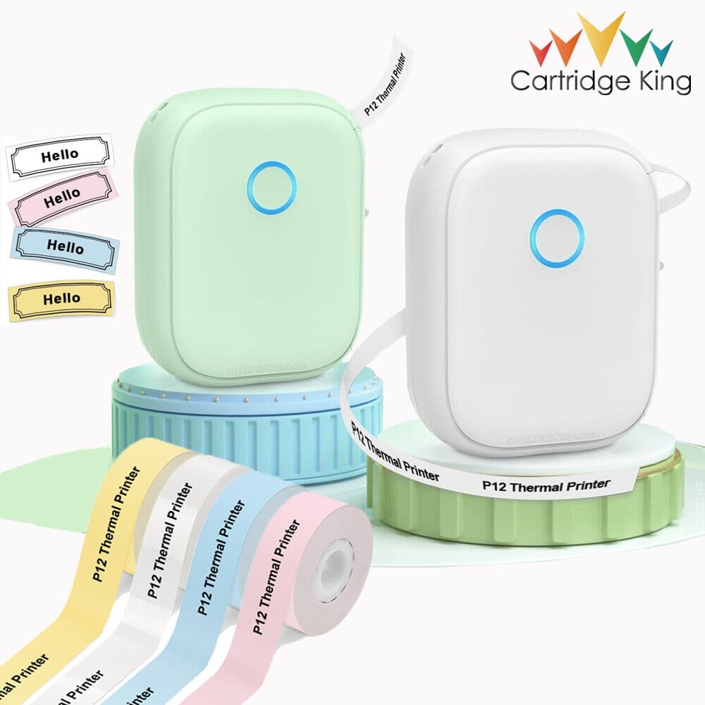 Marklife P12 Fita Mini Impressora Térmica Portátil  De Etiquetas Térmicas Portáteis Inkless Mini Sem Fio