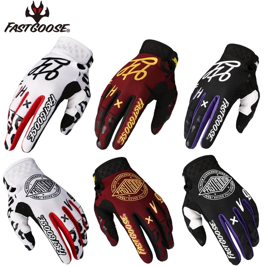 FASTGOOSE Luvas Respiráveis Ao Ar Livre Em Forma De Tela Sensível Toque Para mountain bike Primavera E Outono